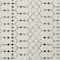 Flash Furniture Geometric Bohemian Low Pile Rug - 5' x 7' -Ivory/Gray Polyester RC-CR19-1330-57-IV-GR-GG - alternate 3